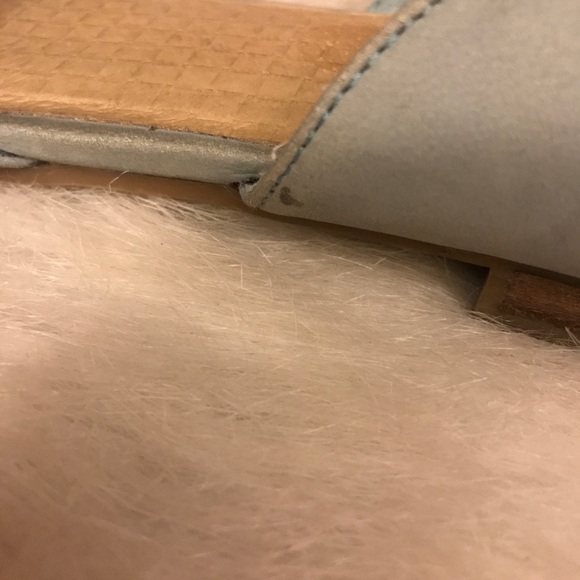 Adam Tucker Pastel Blue Flats - Picture 7 of 7